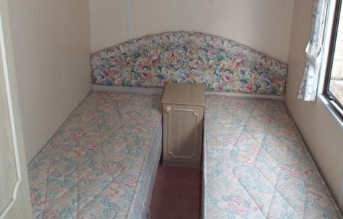 2. Schlafzimmer des Mobilheimes